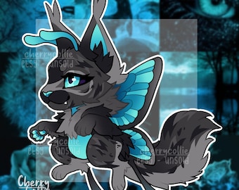 Gato mariposa peludo adoptable