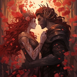Hades and Persephone Artwork