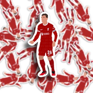 Andy Robertson Sticker / Liverpool / LFC / Premier League Soccer