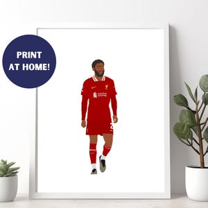 Joe Gomez Liverpool Download Print | LFC | Liverpool FC Wall Art Decor