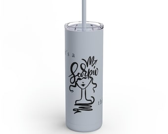 Scorpio Tumbler, Star Sign Tumbler, Zodiac Tumbler, Horoscope Tumbler