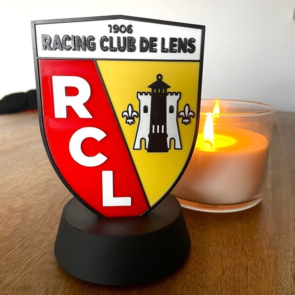 Logo Décoratif Racing Club de Lens (RCL)