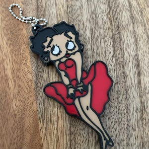 EJ.life Porte-clés de dessin animé 4 pièces dessin animé porte-clés résine poupée mignon figure