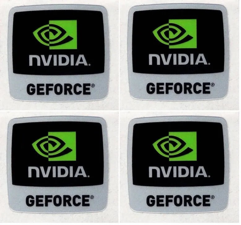 Nvidia gtx sticker best sale