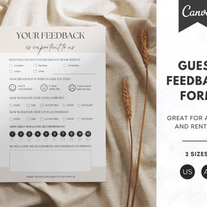 Airbnb Guest Feedback Form, Guest Feedback Form Airbnb Guest Feedback