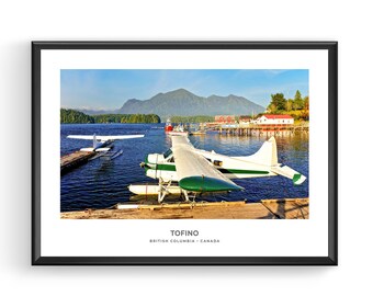 Tofino-kustlijnprint, Pacific Rim Seascape, Brits-Columbia (digitale download)