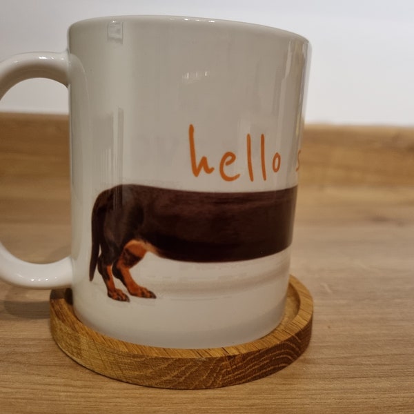 Hello Sausage Dog Mug