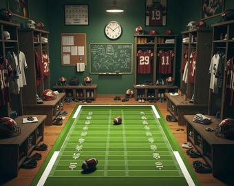 Alfombra de fútbol americano, alfombra con diseño de balón de fútbol, regalo para él, alfombra deportiva, alfombra para habitación de niño, alfombra de decoración para el hogar, alfombra de área, alfombras modernas