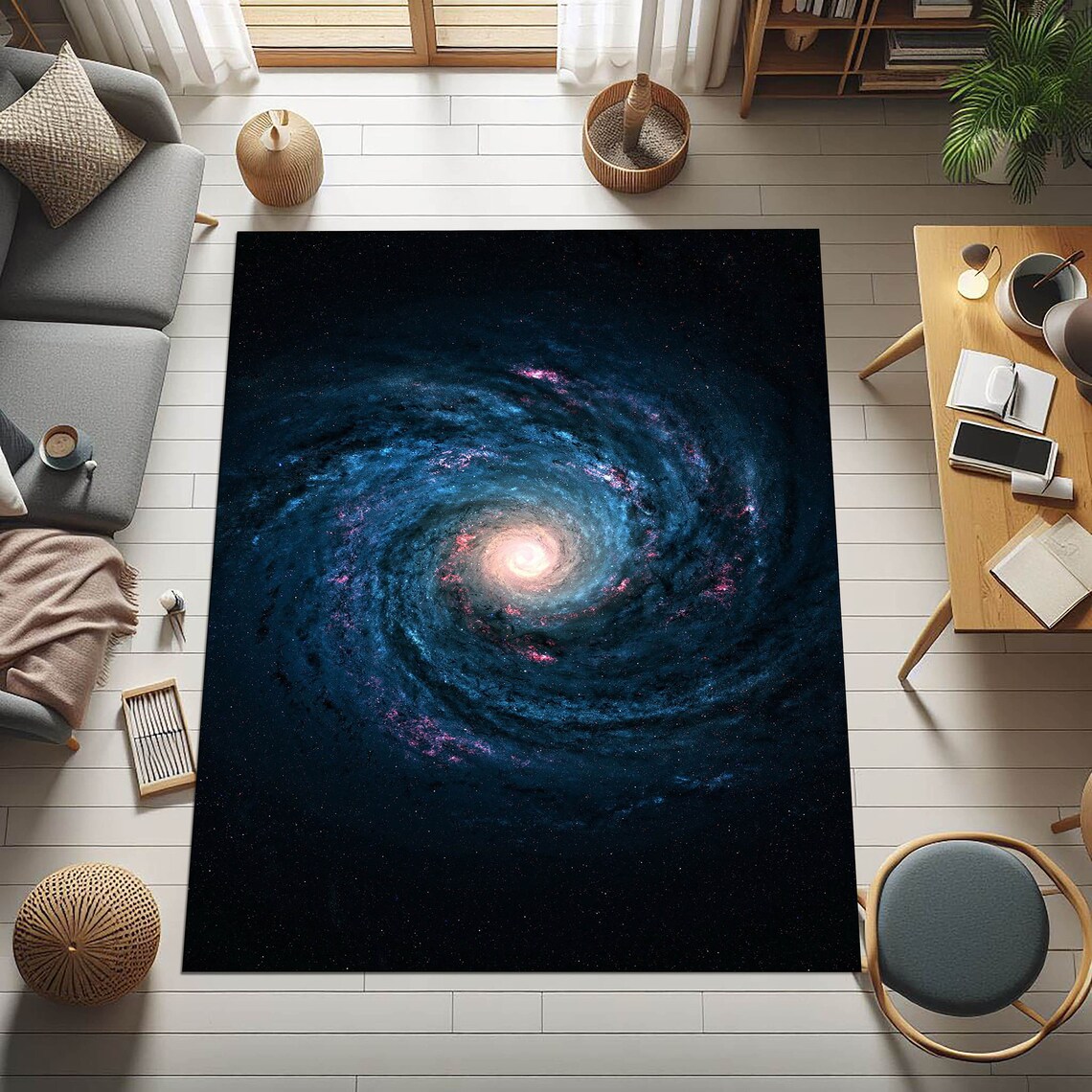 Milky Way Rug, Space Rug, Galaxy Rug, Starry Sky Rug, Galaxies Rug ...