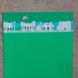 Rara cartolina d'epoca Ole Kortzau, 'USA'