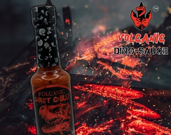 Volcanic Ghost Chilli Tyranno -Sauce, HOT Chilli Pepper Sauce