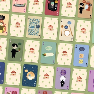Cartas de pôquer BTS Pun