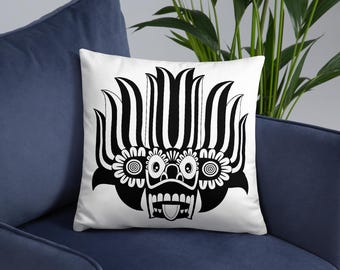 Basic Pillow Yaka Mask Sri Lankan Fire Demon