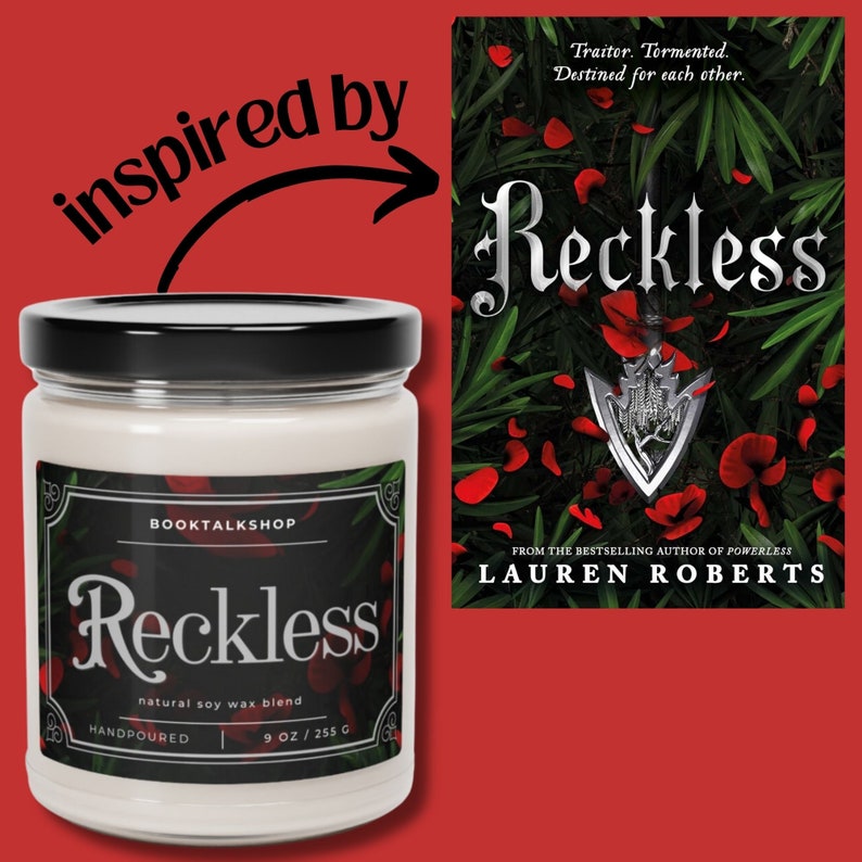 Reckless Lauren Roberts Inspired Candle Reckless Candle Gift Etsy