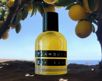 TRANQUIL Eau de Parfum / Pomelo Rosa, Bergamota, Azahar / Perfumista Indie. Perfumes de nicho. Lote pequeño. Fragancia personal cítrica