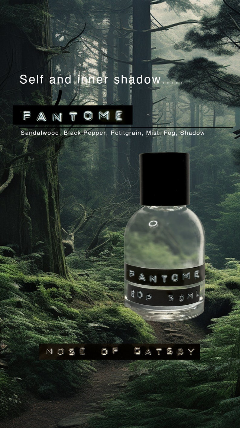 FANTÔME EdP | Indie Perfumer, Woody Fragrance, Unisex Fragrance, Handmade, Made in USA, Frankincense, Personal Fragrance, Clean, Peppercorn, Ghost, Sandalwood, Cologne, Office Cologne, Seattle Based Perfumer, Small Batch, Nose of Gatsby, Perfumery
