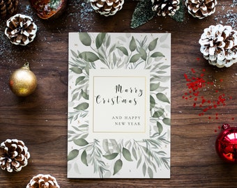 Digital Christmas card Download Printable