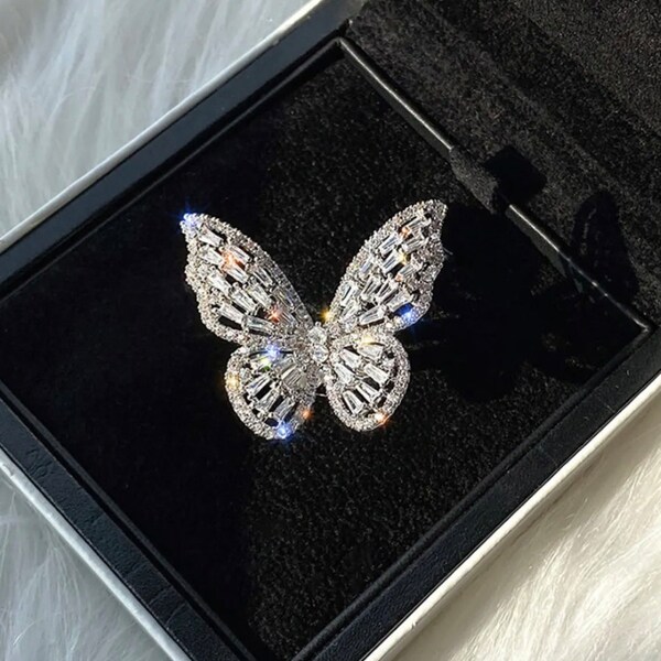 Butterfly Wing Ring - Etsy