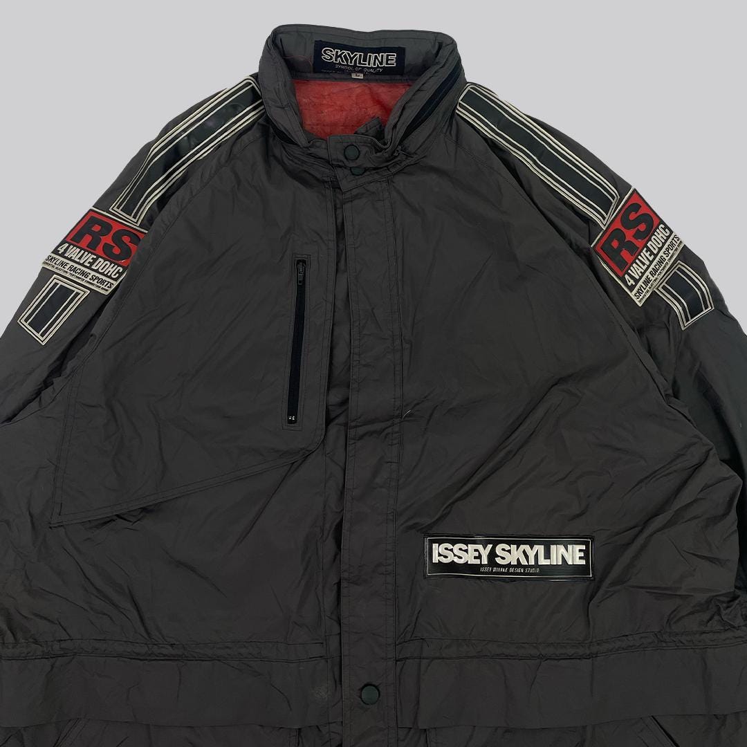 Rare Vintage 80s Issey Skyline Parka Raincoat Hoodie Nissan Promo 