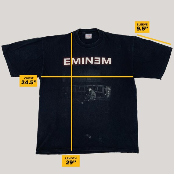 Eminem Criminal Tour Fall 2000 Shirt Tultex Size L | eBay