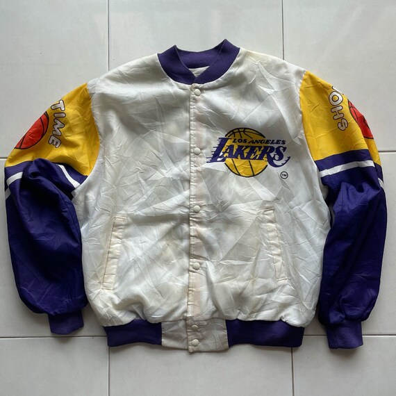 Vintage 90s LA Lakers Chalk Line Fanimation Showt… - image 4