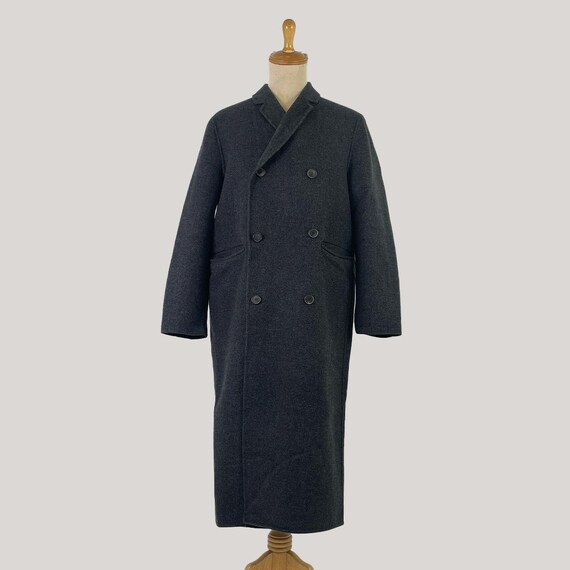 Acne Studios Wool Cashmere Charles Long Overcoat Size 48 Men s Grey Coat Etsy