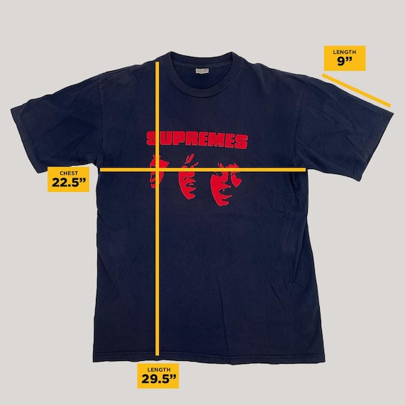 Vintage 1999 Supreme Diana Ross and the Supremes Tee Motown Vintage 1999 Supreme Diana Ross and the Supremes Tee Motown