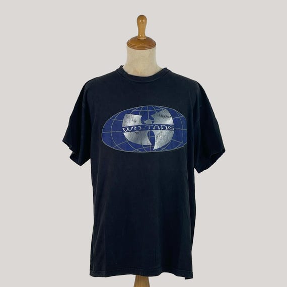 Vintage 90s Wu-tang Clan T-shirt Polygram Merch Worldwide Logo 