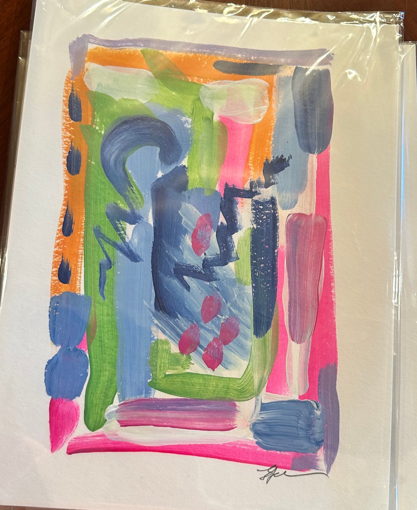 Unframed Paper 4 - Etsy