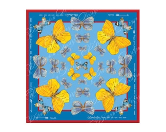 Butterfly Mahjong Mat