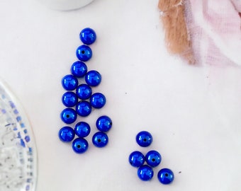 Miracle pearls 10 mm, dunkelblau 20 Perlen, magic 3D beads  (Artikel no. 10507)