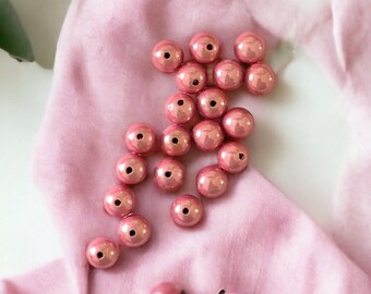 Wonderparels 10 mm, roze, 20 kralen, magische 3D kralen (Art.nr. 10503)