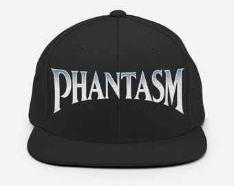 Phantasm - Premium Snapback Hat - Cult Horror Movie - Advanced Embroidery Technique