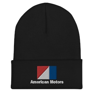American Motors – Premium Cuffed Beanie – AMC Corporation Logo