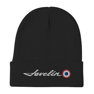 Javelin - Premium Embroidered Beanie - AMC AMX American Motors Corporation