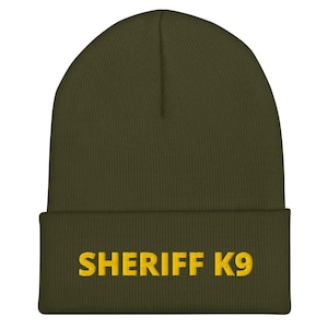 Sheriff K9 - Premiummössa med manschett