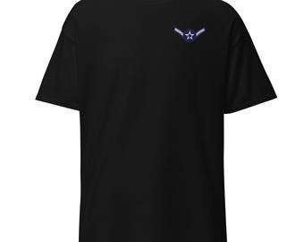 Insignia de aviador de la Fuerza Aérea - Camiseta clásica premium para hombre - Militar