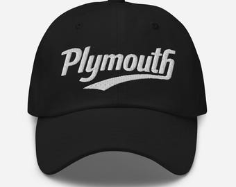 Plymouth Hat - Premium bestickte Dad-Kappe - klassischer amerikanischer Auto-Stil