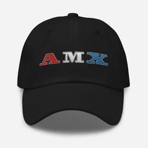 AMX - Premium Dad Hat - American Motors Corporation AMC AMX logo Badge