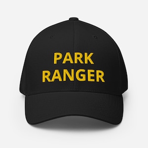 Park Ranger Hat – Premium Structured FlexFit Twill Cap – Official Outdoor Uniform Style