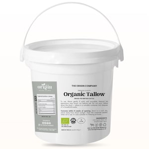 500g Organic Grass-Fed Beef Tallow | UK Sourced image 1