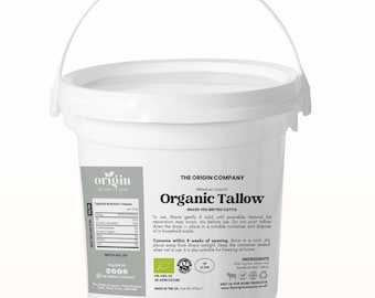 500 g de suif de bœuf nourri à l'herbe biologique | Origine britannique