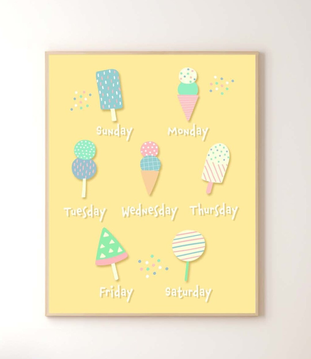 Days of the Week Printable, Learning Days, Education Poster, Homeschool ...