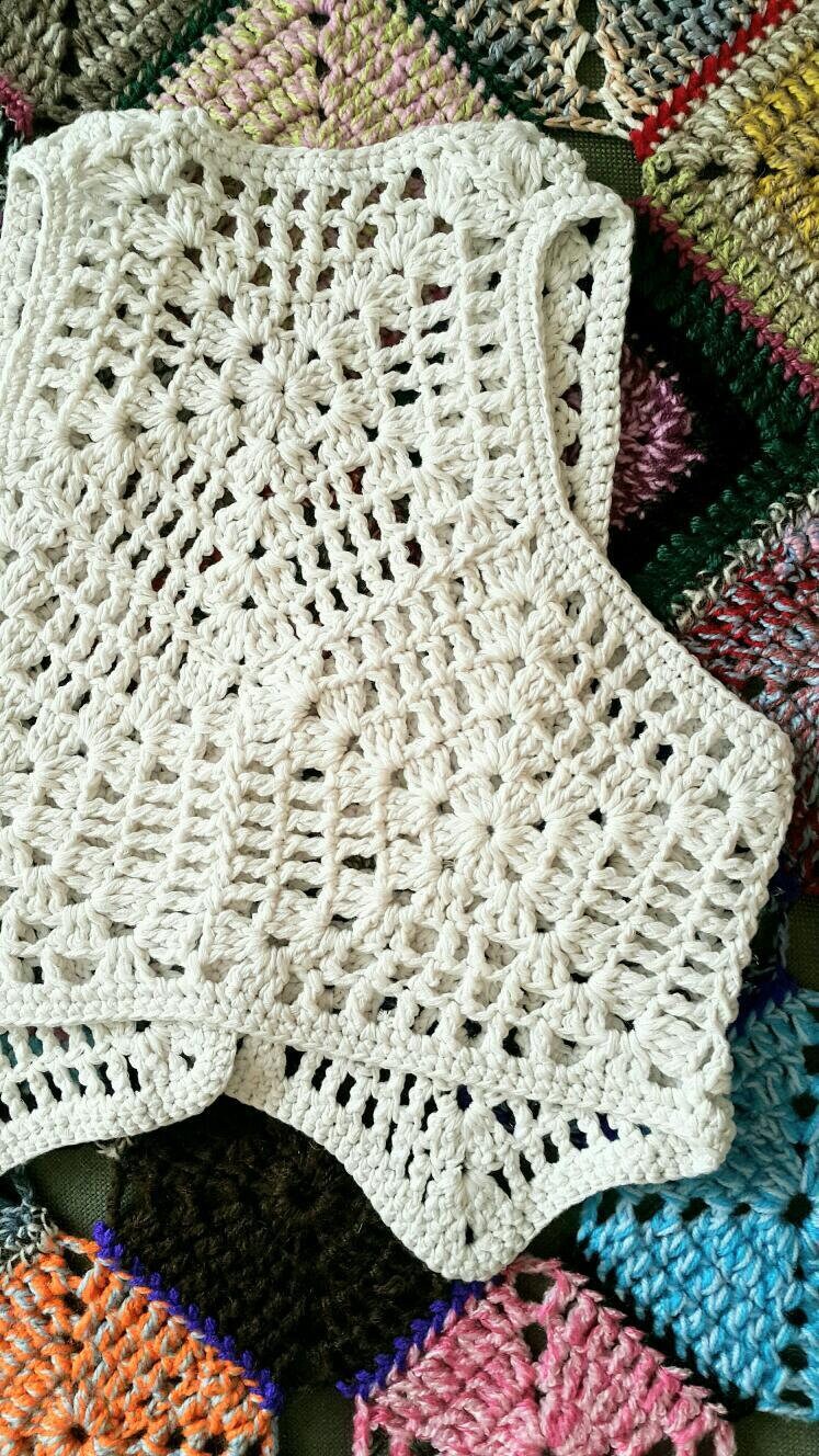 Kinfolk Crochet Vest