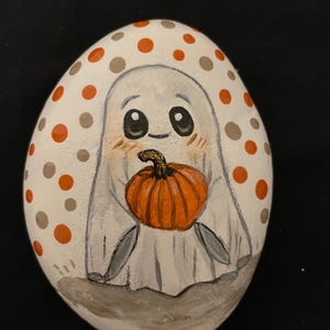 Ghost with pumpkin