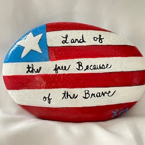 Land of the free because of the brave