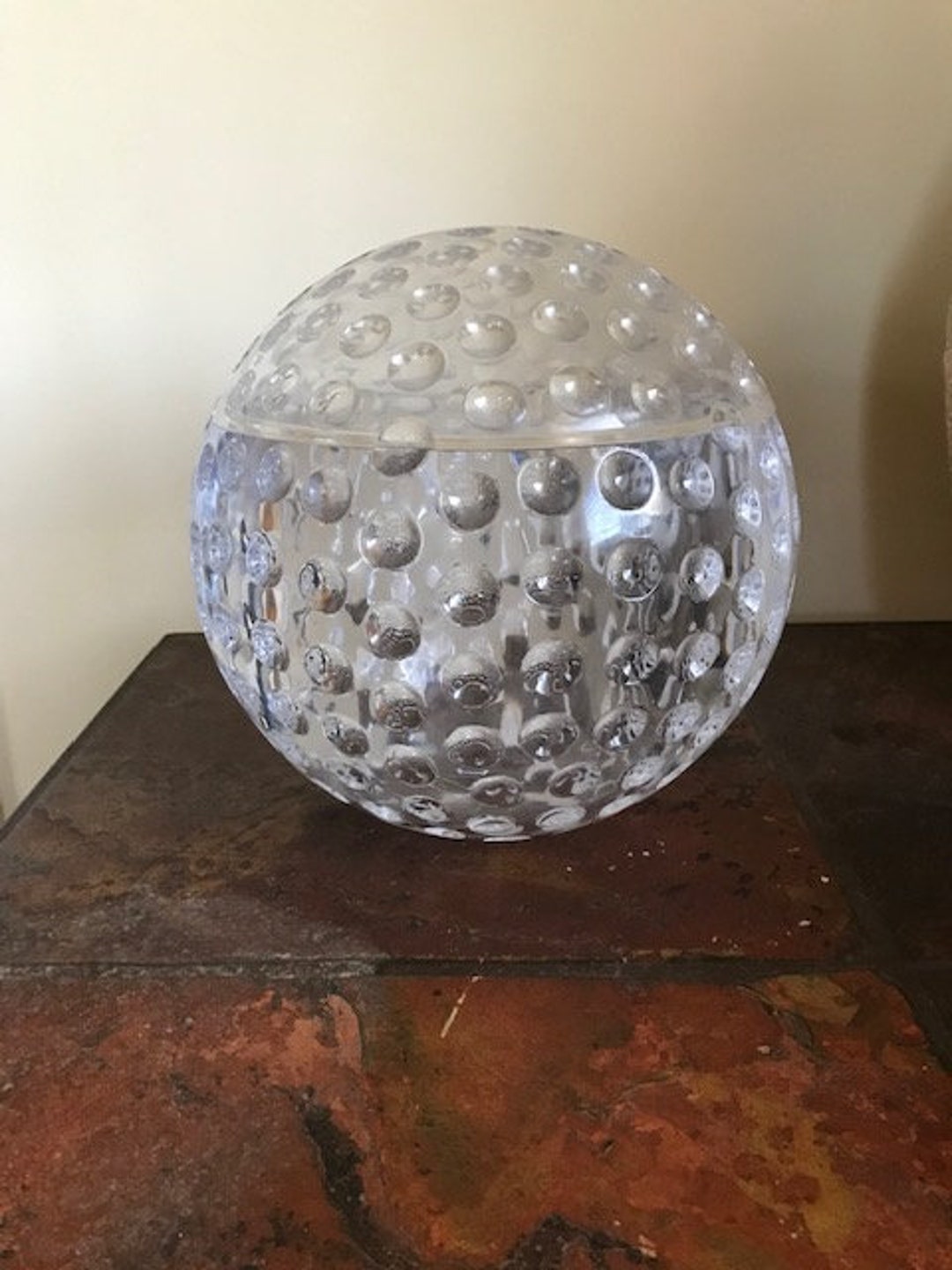 Rare and Unique Grainware Ice Bucket for GOLFERS Etsy