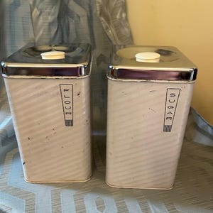 Lincoln Beautyware Polished Chrome Canister Set Brooklyn NY