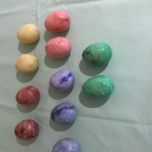 EASTER EGGS marble eggs 11 in total
