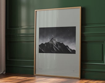 ACOTAR Print Velaris ACOMAF ACOTAR Graphic Print Contemporary Mountain Gray Moody Wall Decor Mindful Wall Art SJMass |  Nina Makes Graphics